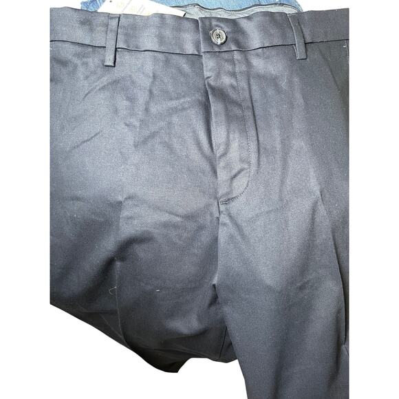Dockers ‎ Signature Relaxed Fit Khaki Pants 34x32 Navy Stretch NWT - Picture 2 of 9